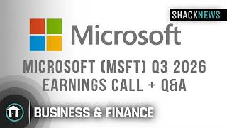 Microsoft (MSFT) Q3 2026 Earnings Call + Q&A