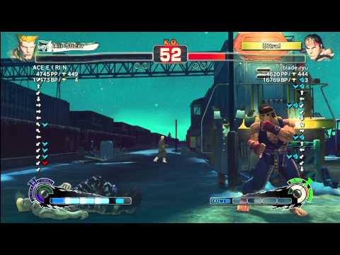 ACE EIRIN (Guile) vs blade ryu (Ryu)
