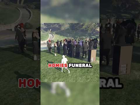 GTA thugs GET MAD when I TROLL THEIR FUNERAL🤣 #gta #gtarp #shorts