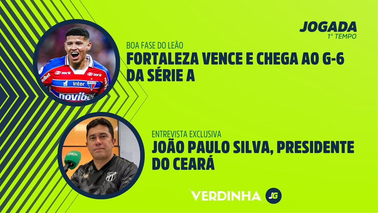 Imagem da notícia: Entrevista exclusiva com João Paulo Silva, presidente do Ceará; assista