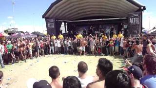 Whitechapel Wall of Death &quot;This is Exile&quot; Warped Tour Las Cruces