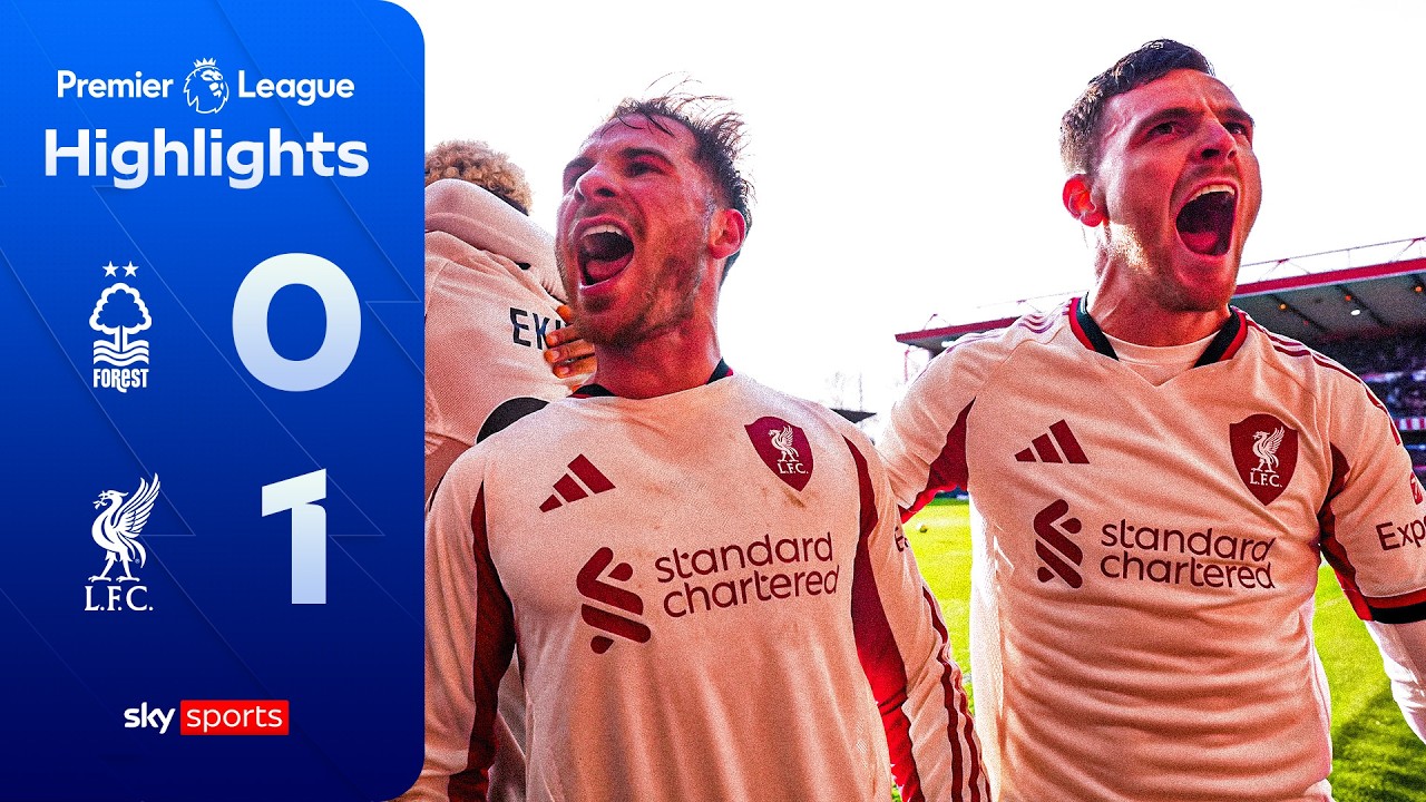 Mac Allister scores DRAMATIC 97th-min winner! | Forest 0-1 Liverpool | Premier League Highlights