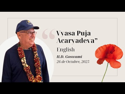 Vyasa Puja Acaryadeva - English
