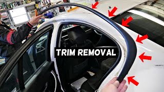 BMW SHADOW LINE TRIM REAR QUARTER PANEL MOULDING TRIM BMW F30 F31 F34
