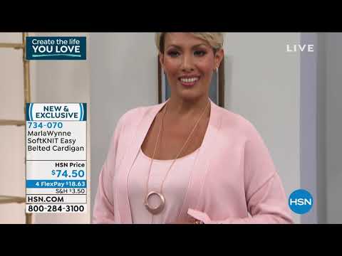 MarlaWynne SoftKNIT Easy Belted Cardigan