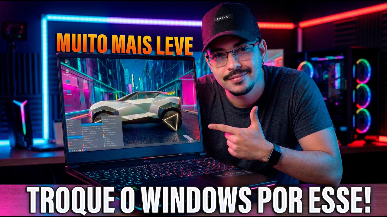 NÃO INSTALE O WINDOWS ANTIGO! Esse Sistema é 10x Mais Leve e Super Fácil ⚡️