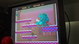 Snow Bros.  (1990) Toaplan: Arcade Gameplay (Actual Hardware)