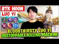 bloodthirsty luo yi hoon unstoppable killing machine btk hoon kimchi man mobile legends build