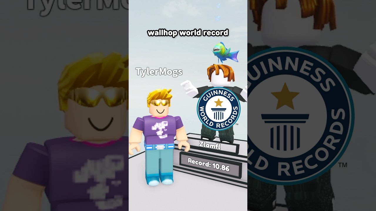 🤩 wallhop world record in roblox