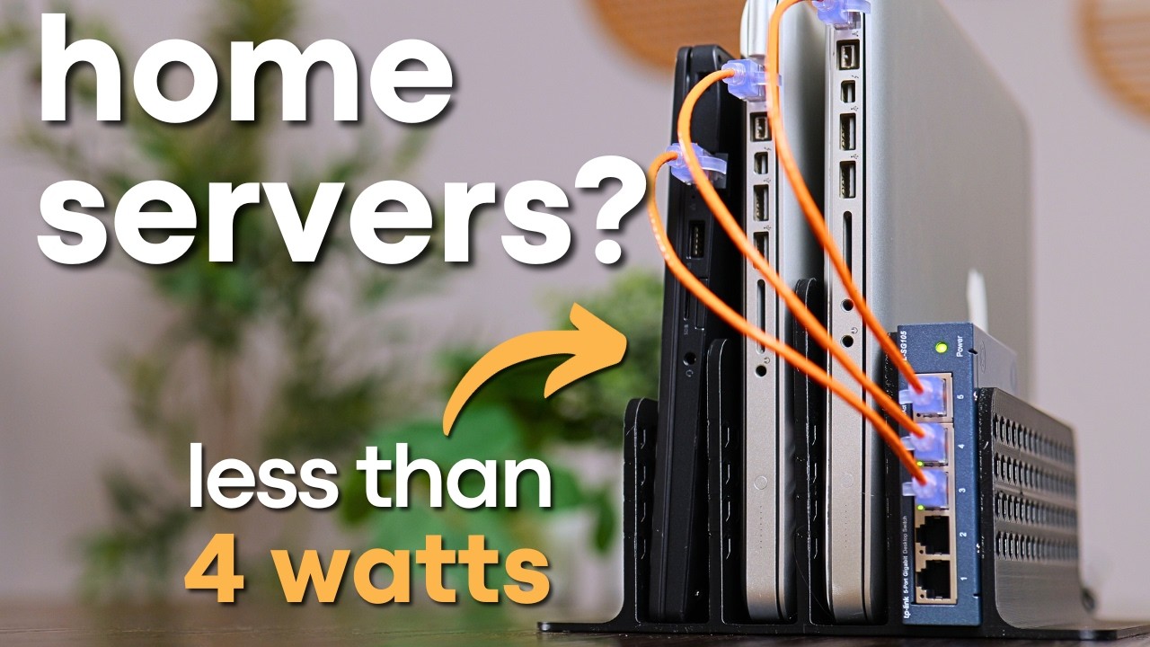 Building Cheap & Efficient Home Servers with... Laptops?