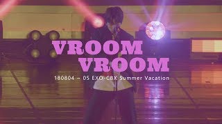180804~05 EXO-CBX Summer Vacation Vroom Vroom 백현(Baekhyun) Focus 4K