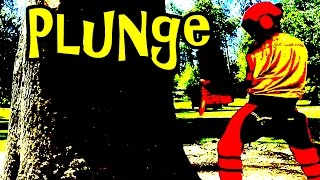 Plunge-cutting an oak