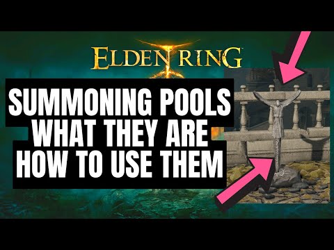 Elden Ring SUMMONING POOLS What they are and how to use them