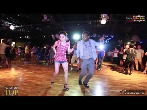 Felipe & 수 chacha Free Dance @ 2014 Korea salsa & Bachata congressAfter FAREWELL PARTY압구정 클럽 TOP