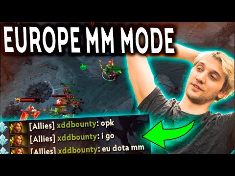 Arteezy Activates Europe MM Mode = playing for Timing... My Void Spirit Is so Trash!