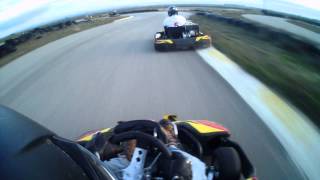 preview picture of video 'karting GP 2015 Ejea de los Caballeros cam on-board. T3 carrera'