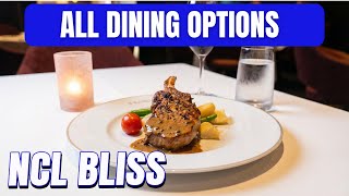 The Ultimate Norwegian Bliss Dining Guide | All Dining Options