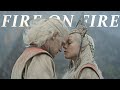 Daemon And Rhaenyra Fire On Fire
