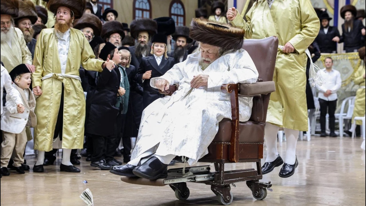 שמחת בית תולדות אברהם יצחק - מאור החיים | Zanvil Weinberger at Toldos Avraham Yitzchuk Wedding