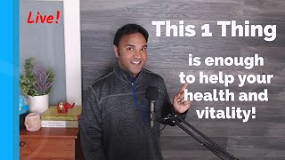 This one Qigong technique is &quot;enough&quot; to help your health and resilience! Live with Jeffrey Chand