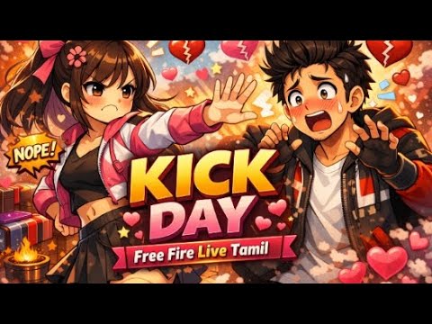💔 Kick Day Special | Free Fire Live Tamil | Kullanari Gaming