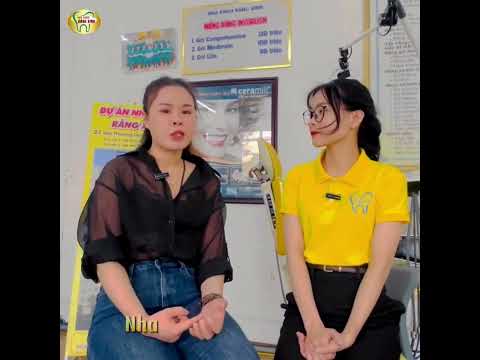 CHỊ CAO THÚY- KHÁCH HÀNG ĐANG NIỀNG RĂNG TẠI NHA KHOA RĂNG XINH.