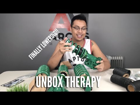 UNBOXING TEIN STREET BASIS COILOVERS FRS/BRZ