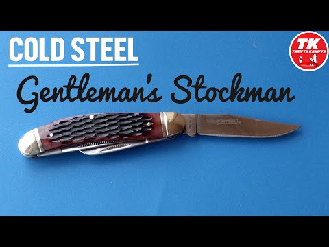 LIVE Review - Cold Steel Gentleman's Stockman Sowbelly Pocket Knife CS-FL-GSTKM-J
