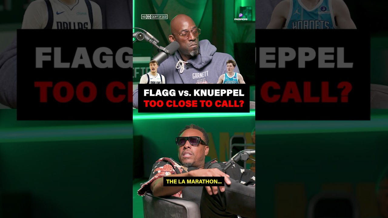 Ticket & Truth can't agree on Rookie of the Year and honestly neither can we 👀 #Flagg #Knueppel