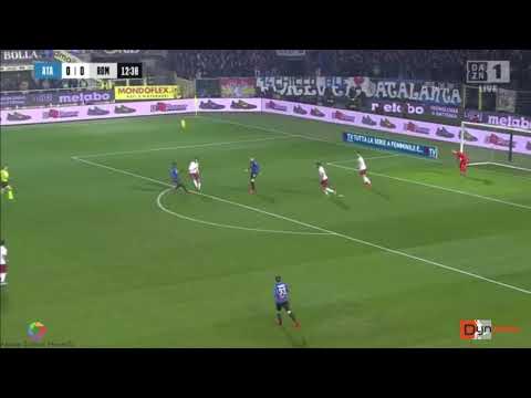 Costruzione del gioco dal basso dell'Atalanta in Atalanta-Roma (15/02/2020 Serie A)