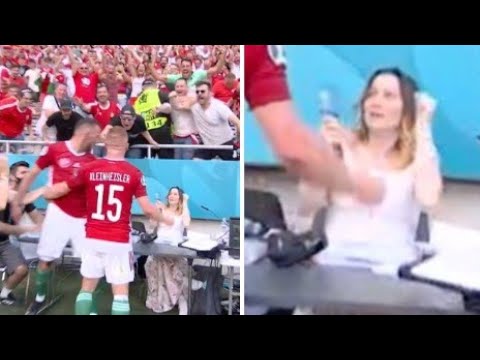 Incredible Hungary goal celebration vs France