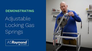 What are Adjustable Locking Gas Springs?