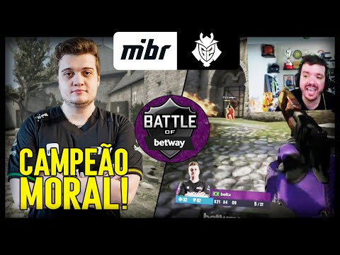 MIBR vs G2 (Mapa Cobblestone) GRANDE FINAL - Transmissão Gaules e mch