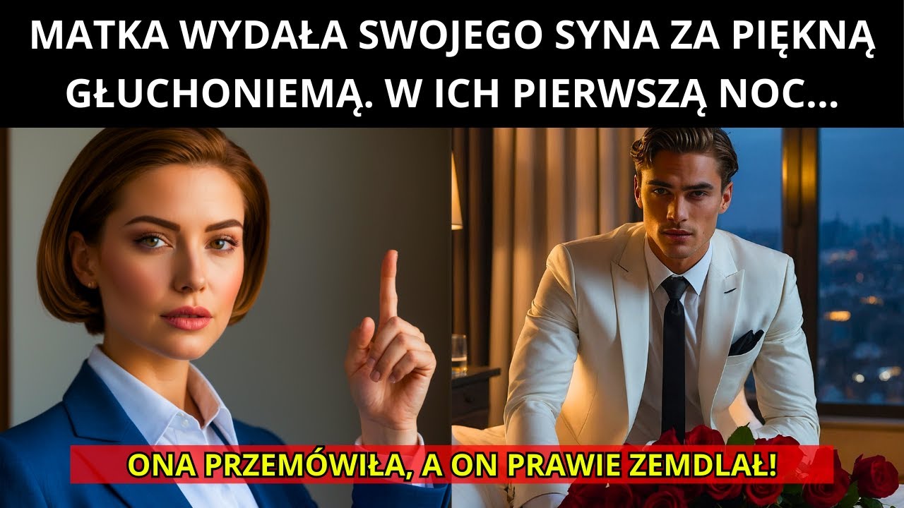 MATKA WYBRAŁA GŁUCHONIEMĄ DLA SWOJEGO SYNA. TO, CO WYDARZYŁO SIĘ PIERWSZEJ NOCY, ZASKOCZYŁO WSZYSTKI