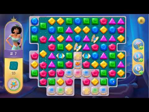 Disney Princess Majestic Quest Level 387 - No Boosters