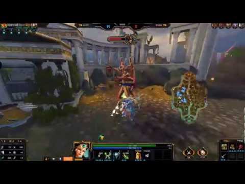 Smite Gameplay-Conquest. Jungling with Serqet in the premades(Much poison)