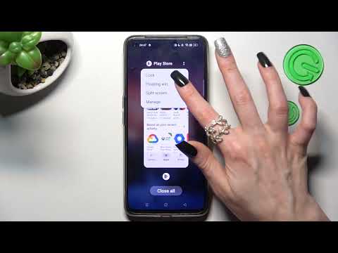Realme GT Neo 3T - How to Use Split Screen? Use Two Apps at the Same Time on your Divided Display!