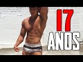 Meu Shape mais definido aos 17 anos