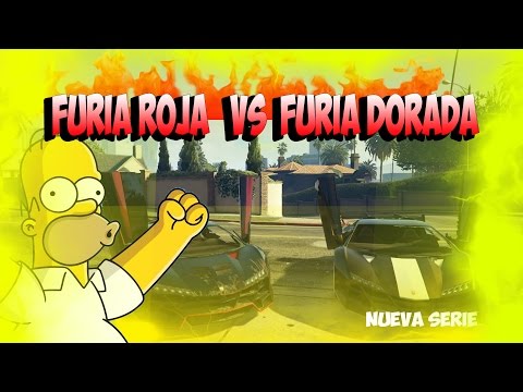 NUEVA SERIE¡¡¡ FURIA ROJA VS FURIA DORADA  || DUELO A 5 CARRERAS  - JABICHU