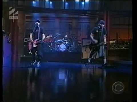 Blink 182 - The Rock Show [Letterman 2001][HQ]