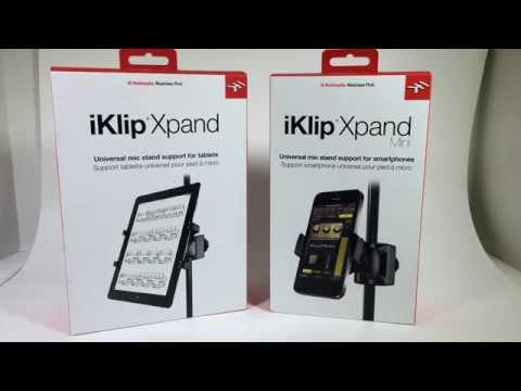 IK Multimedia iKlip & iKlip Mini Universal Mic Stand for iPad, Tablets & Phone Review