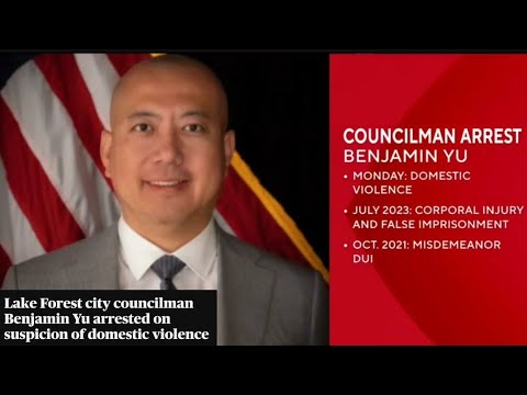 Lake Forest city Councilman Benjamin YU arrested for domestic violence 😭