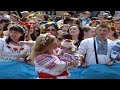 Мегамарш вышиванок в Киеве: Кто не скачет тот москаль 