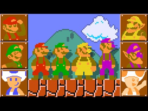 Super Mario Bros. 1 Deluxe? - Full Game (Super Mario Brothers Remix 1.3)