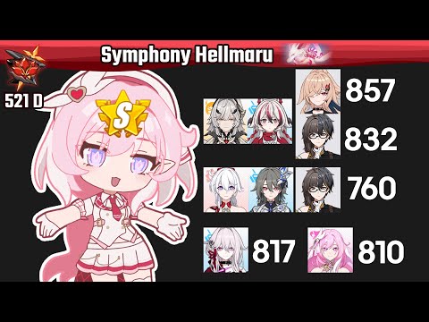 Time for HI LOVE ELF ELYSIA to Destroy Abyss Symphony Hellmaru ♥ Honkai Impact 3