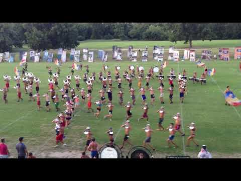 2013 Santa Clara Vanguard Rehearsal  "Les Miserables" DCI SCV