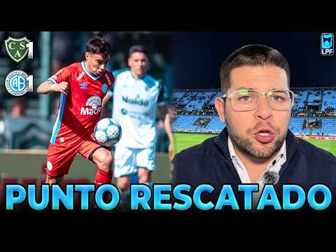 APROVECHAR Y CORREGIR - Sarmiento 1 - 1 Belgrano - El resumen del partido - Joa Valenzuela