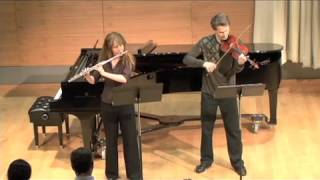 PAPILLON by CAROL ALBAN and Mads Tolling at S.F. Int. Flute Festival 2012