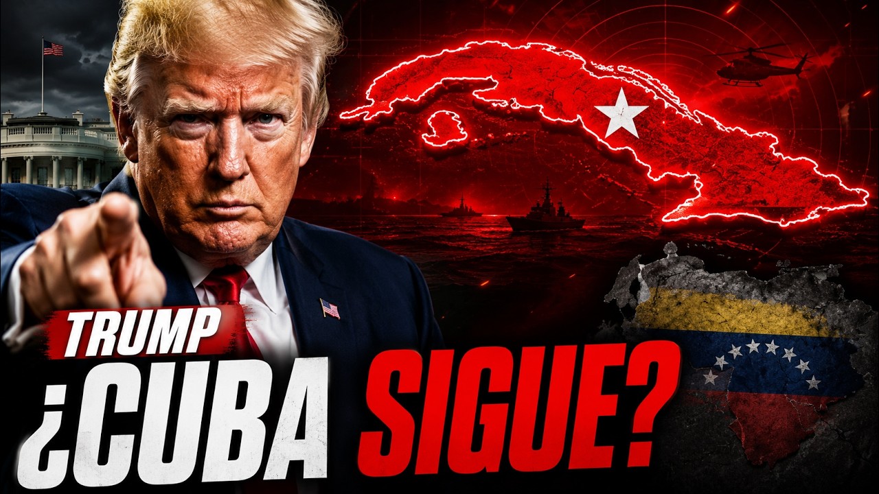 URGENTE! CUBA SERA MAS FACIL QUE VENEZUELA (TRUMP HABLO!)