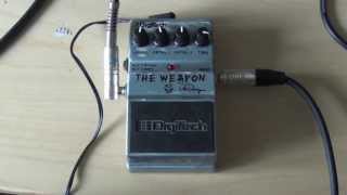 Video thumbnail for Digitech The Weapon Part 3: Sitar Simulator and "Radio" Distortion by Soundfackery